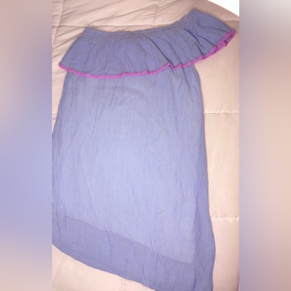 Lilly Pulitzer Off-The-Shoulder Dress – Size XS 💙 - Picture 5 of 6